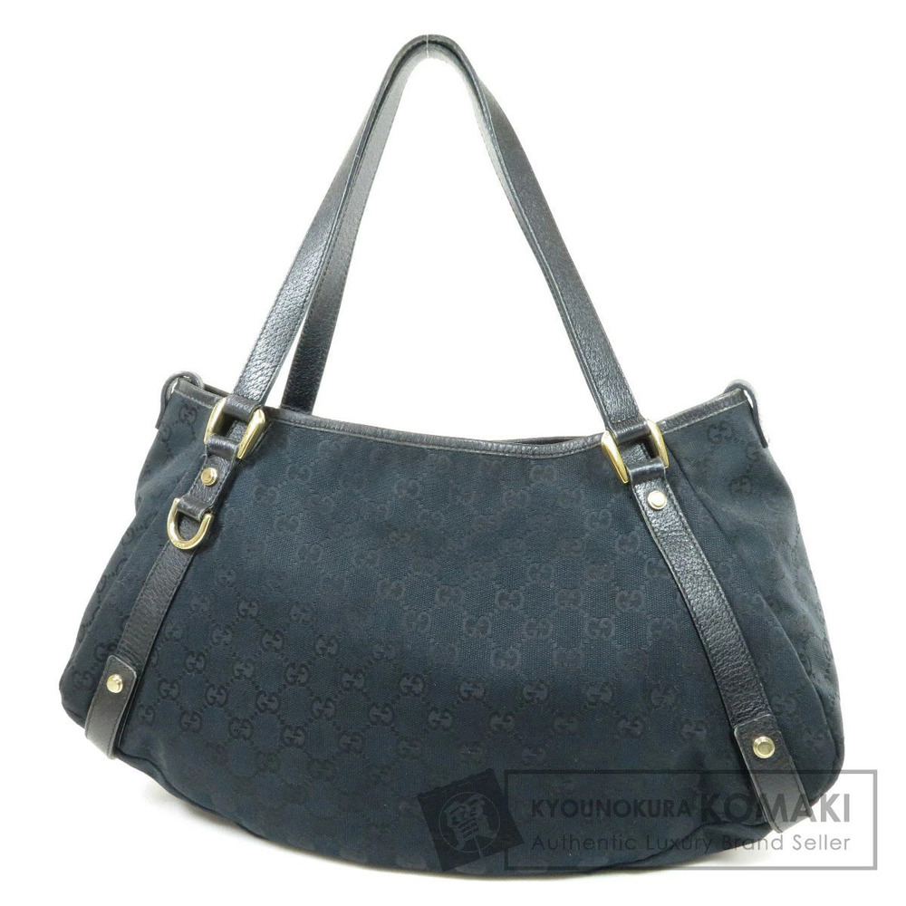 Gucci GG canvas Abbey shoulder bag black monogram